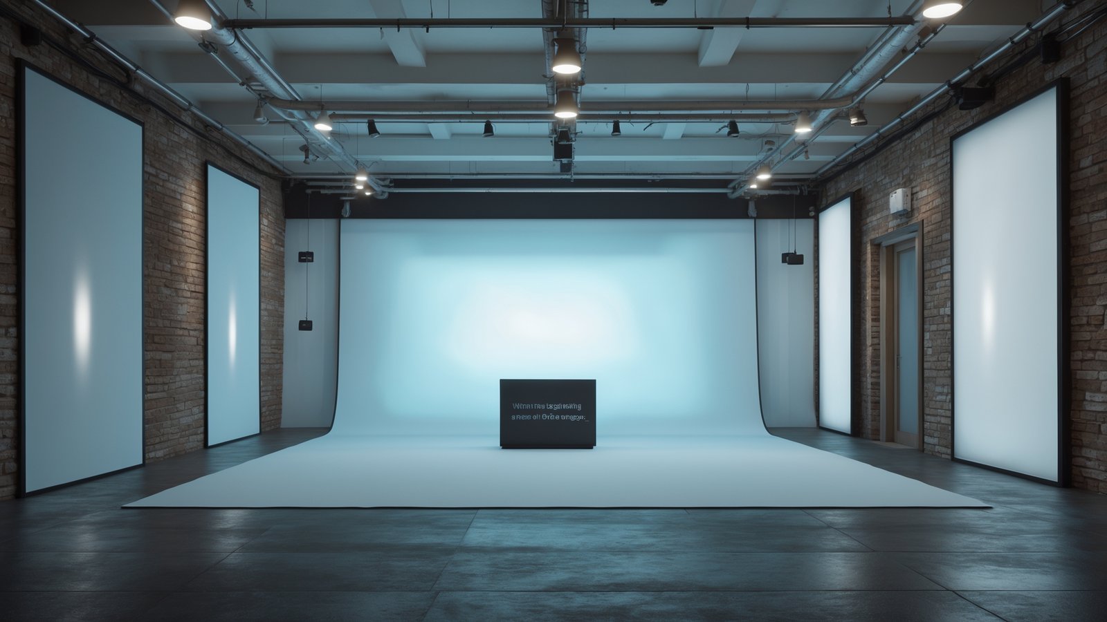 Professional outdoor lighting installation showing uniform spacing and brightness